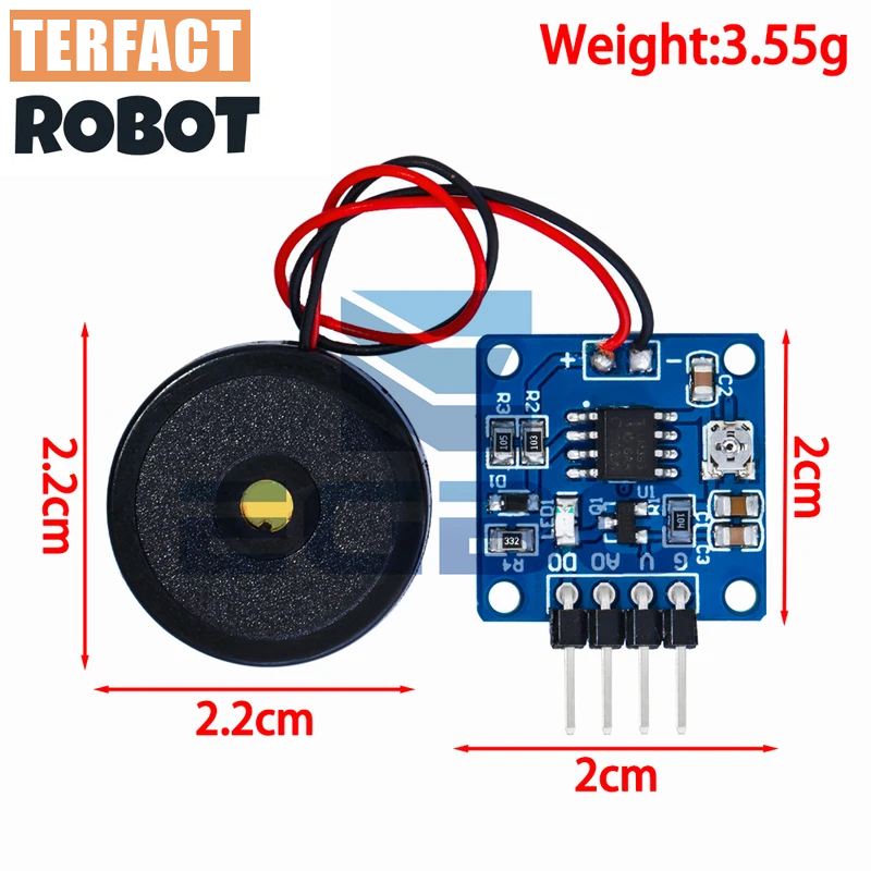 1PCS-10PCS TERFACT ROBOT 5V Pi - Muscle Sensor Emg ulasan dan harga